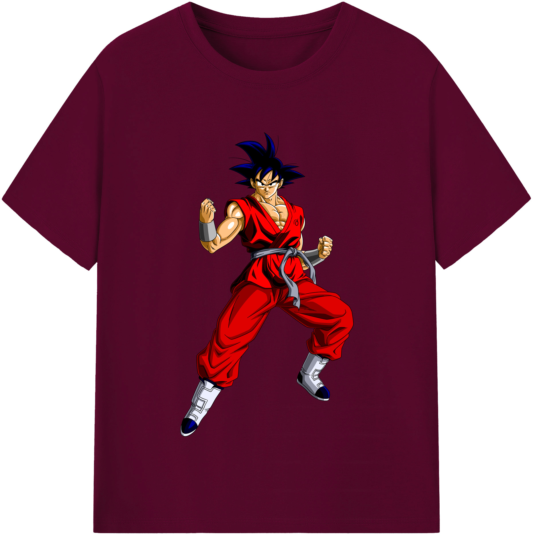 （画像用） ドラゴンボール 孫悟空（そん ごくう）Son Goku カカロット DRAGON BALL Kakarotto レディースカジュアルプリントTシャツ（綿100％）